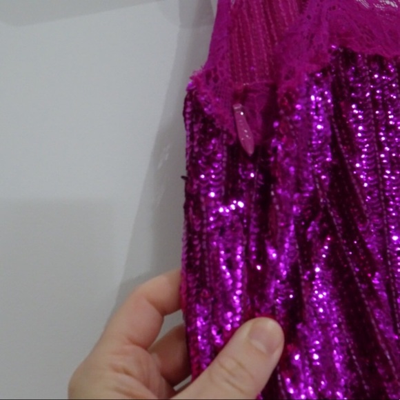 TOPSHOP Sequin Slip Dress - Picture 6 of 8